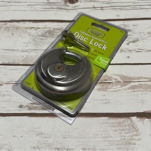 Disc Pad Lock with Keys